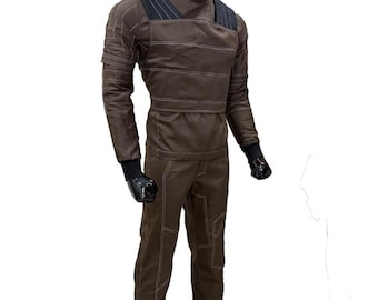 Mandalorian Din Djarin Flight Suit Costume | Star Wars Bounty Hunter Armor Outfit Space Hunter cosplay