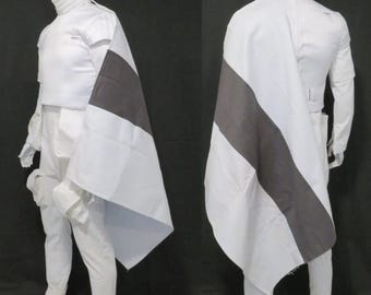 White Boba Fett Cosplay Costume | The Book of Boba Fett Inspired Mandalorian Flight Suit | Star Wars Bounty Hunter Outfit