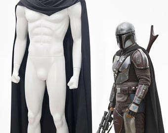 Cape mandalorienne Star Wars | Cape de cosplay Din Djarin | Accessoires de costume de chasseur de primes