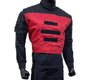 Combinaison de vol Mandalorian personnalisée | Déguisement Din Djarin Star Wars 3 pièces | Tenue d'armure de chasseur de primes de science-fiction