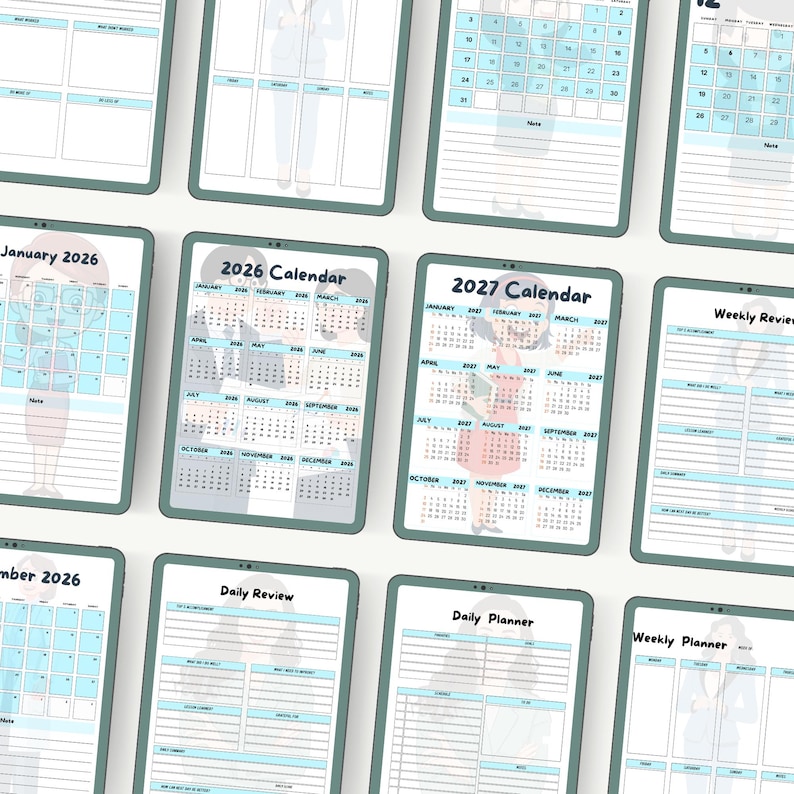 Teacher Planner 2026-2027 | Digital Canva Editable Lesson Plan, Student ...