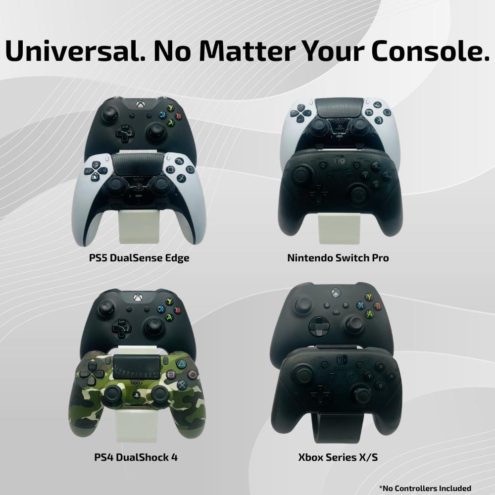 Universal Double Controller Stand – Playstation, Xbox, Nintendo ...