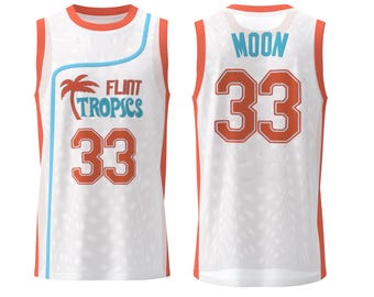 Jackie Moon 33 Basketball Jersey – Retro Movie-Inspired Green Top