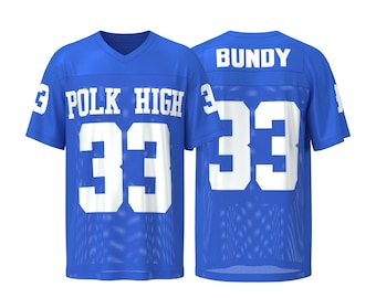 Men's Polk High Al Bundy #33 Football Jersey – Retro Movie Inspired Top