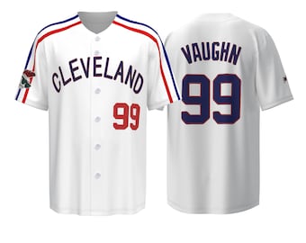 Ricky Vaughn #99 Baseball Jersey – Major League-Retro Movie-Inspired Top, Casual Wear
