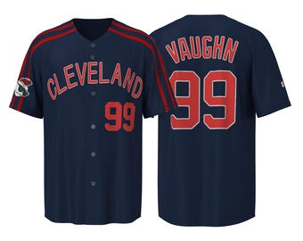 Ricky Vaughn #99 Baseball Jersey – Major League-Retro Movie-Inspired Top, Casual Wear