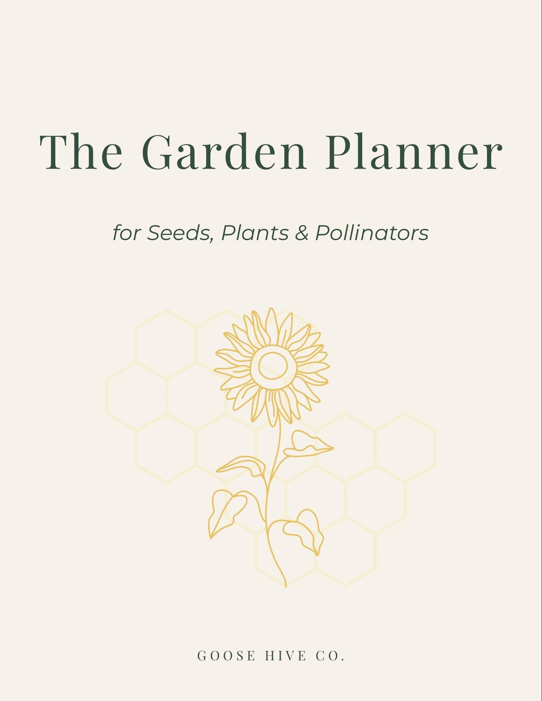 Garden Planner Printable | Seed Tracker | Plant Care Log | Pollinator ...