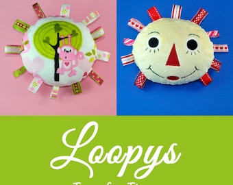 Loopys (Toy / Softie) PDF Pattern (Tag Toys)