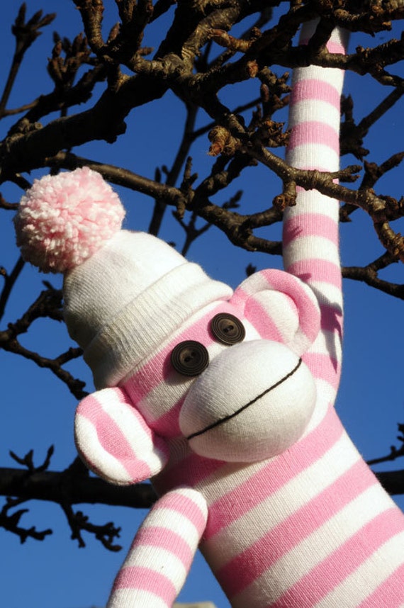 How to make soft toys at home with socks - Sock Monkey