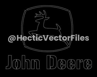 John Deer DXF Logo and Sign, Batch file!