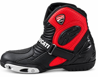 Ducati Performance Racing Boots | Professional Motorcycle Track & Street Riding Boots