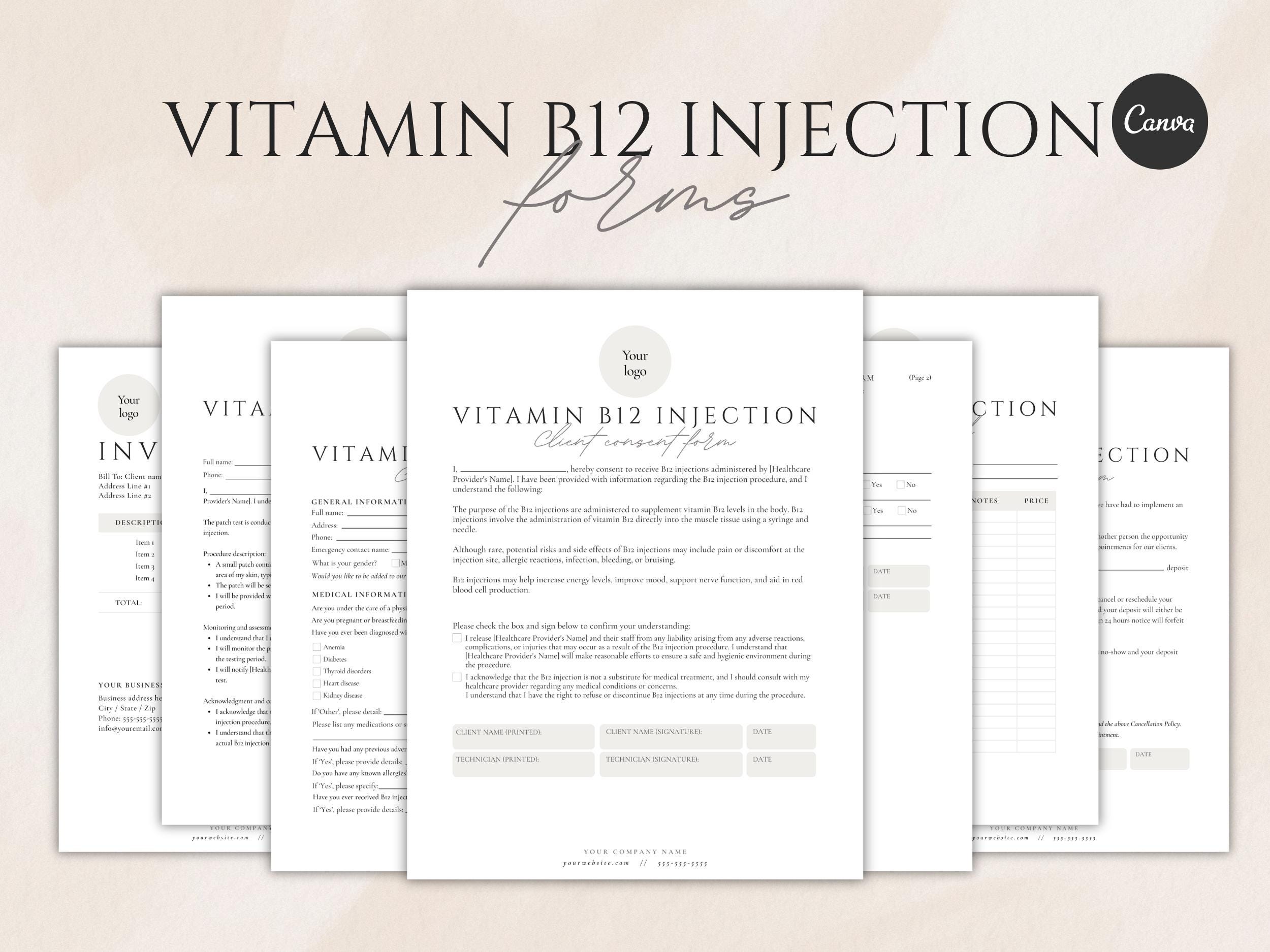 mobile b12 injections Vitamin B12 (cyanocobalamin): Benefits, Side Effects, Dosage & More main image 0