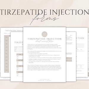 Tirzepatide Consent - Etsy Tirzepatide Consent - Etsy