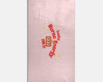 Toalla de playa con forma de máquina tragamonedas Lucky Nurse – 777 Energy Summer Fun