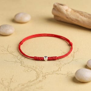 S925 sterlingzilver rode koordarmband, verstelbaar waterdicht, lichtbestendig geluksarmband, feng shui-bescherming sieraden cadeau voor haar hem