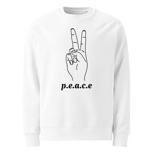 Sweatshirt éco-responsable unisexe