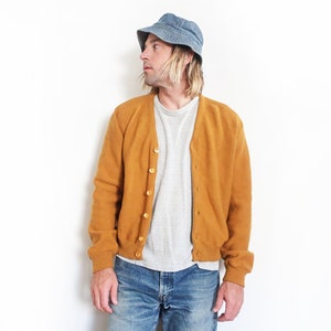 Kurt cobain yellow cardigan top