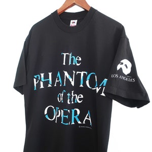 Phantom of the Opera Shirt / 90s T Shirt / 1990s Phantom of the