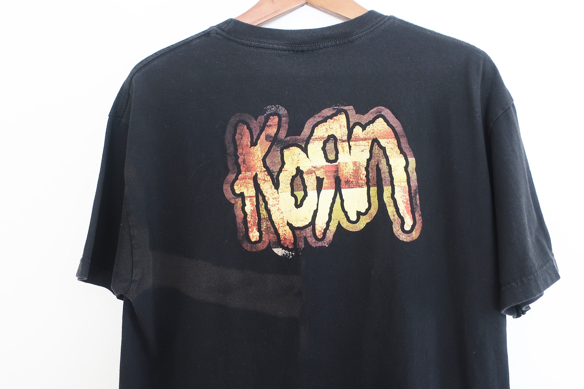 Vintage t shirt / Korn t shirt / 90s band shirt / 2000s Korn | Etsy