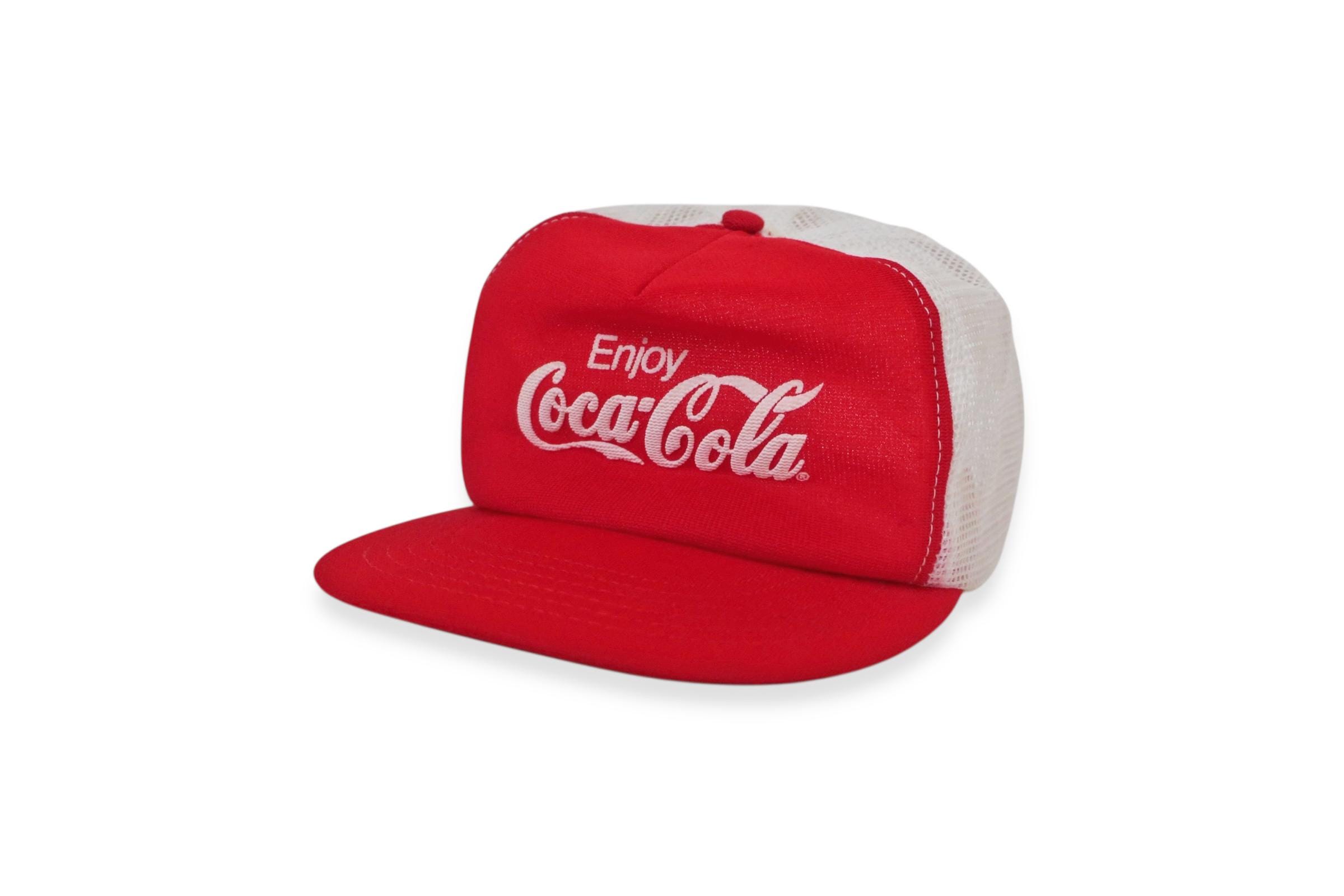vintage Coca Cola meshcap キャップ Vintage Coke Hat / Coca Cola Hat / 1980s Enjoy Coca Cola Classic