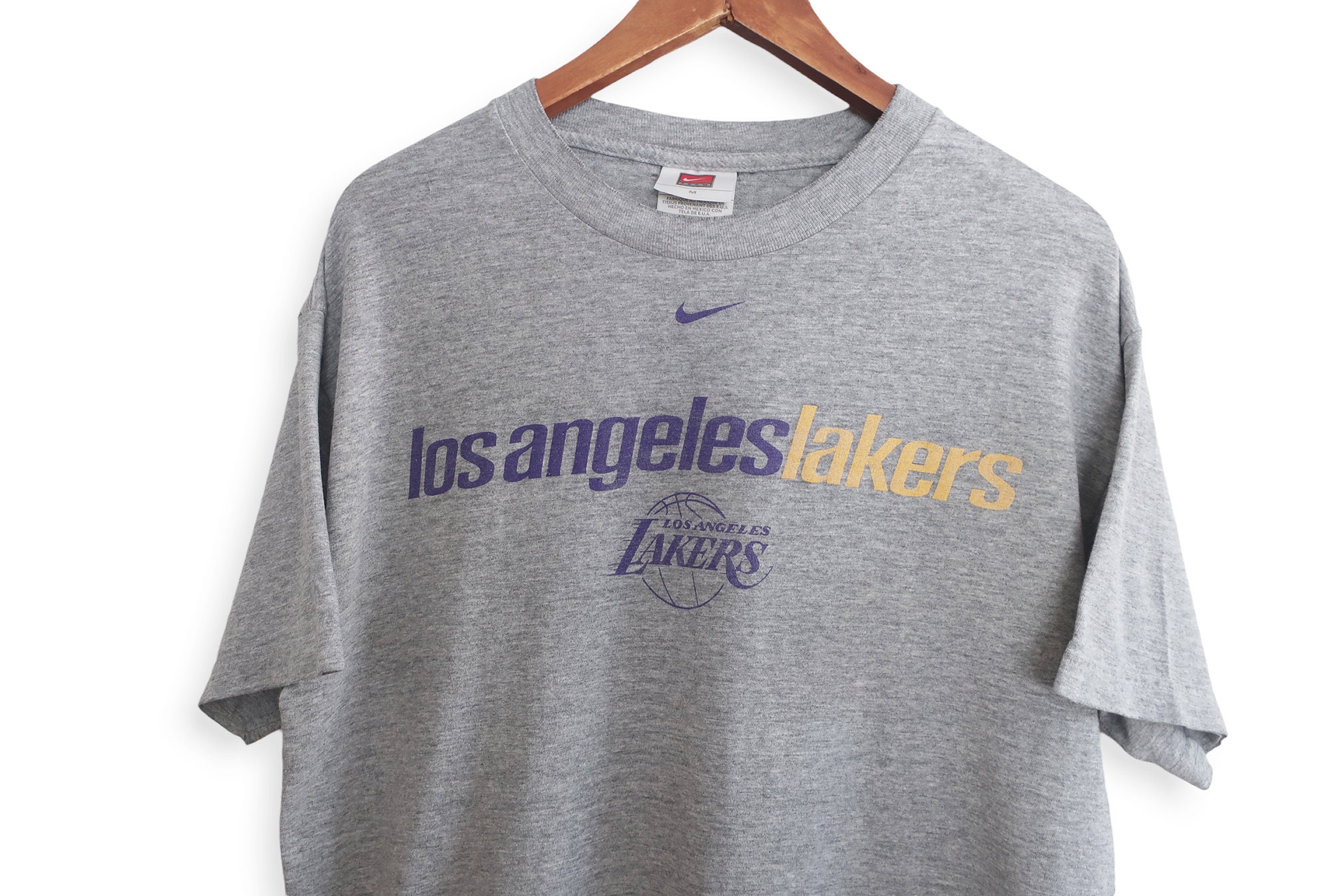Los Angeles Lakers Nike Short Sleeve Practice T-Shirt - Black - Mens