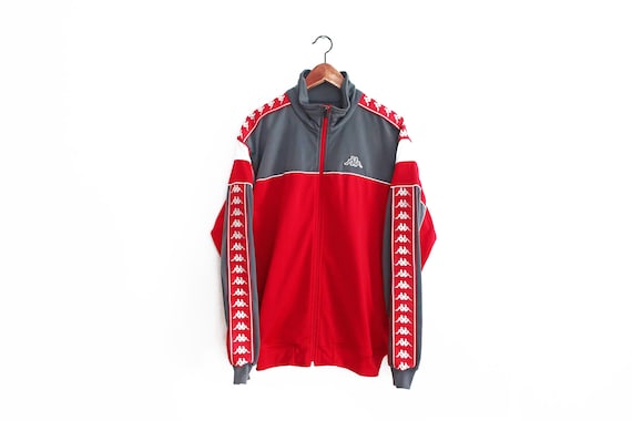red kappa track jacket