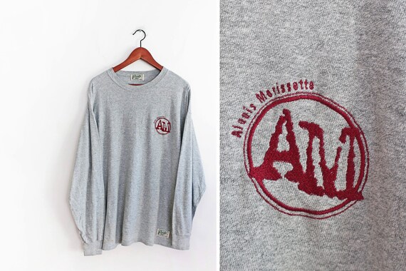 vintage t shirt / 90s band shirt / Alanis Morisset