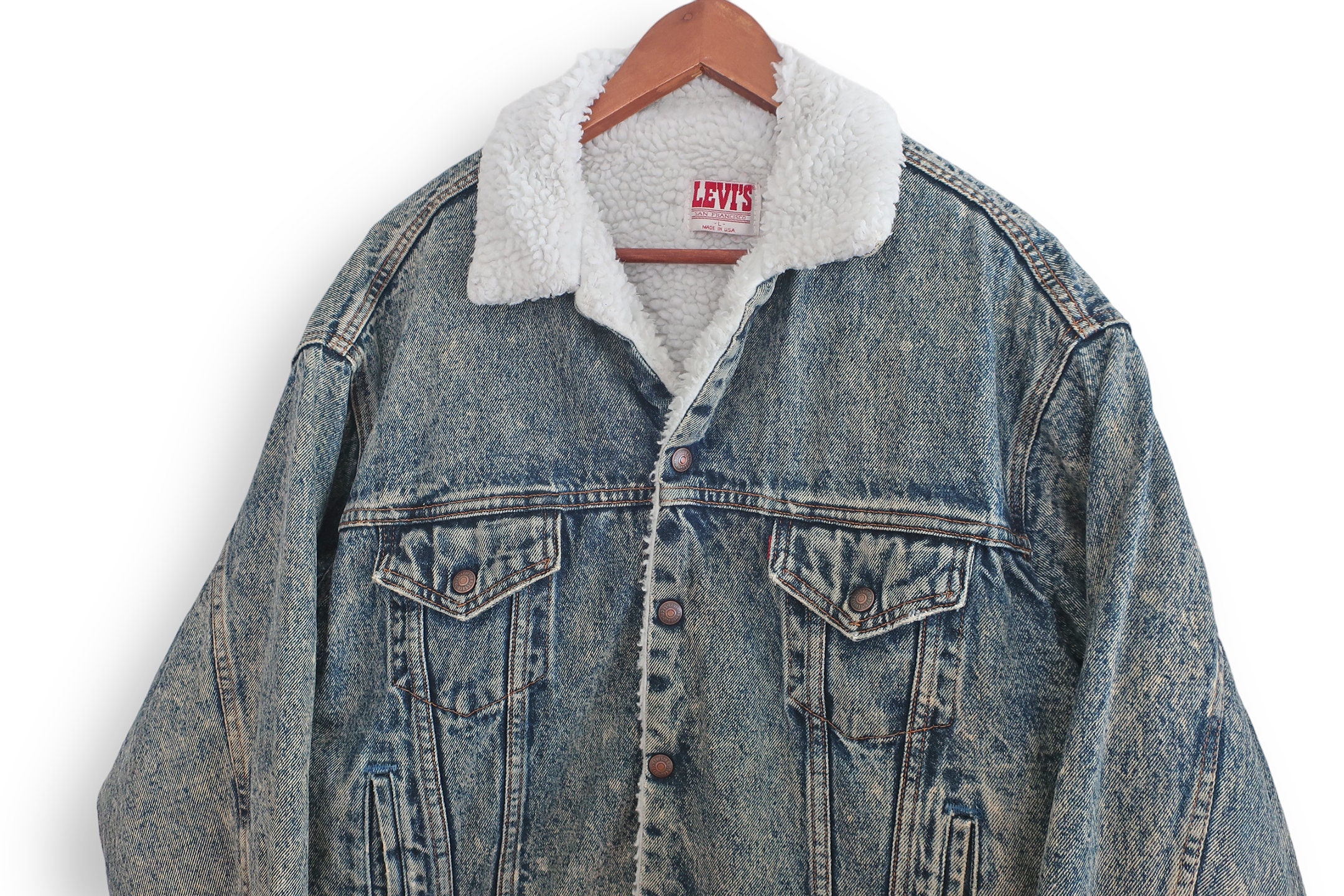 How To Wash A Levi's Sherpa Jacket Jean Jacket Mens How To