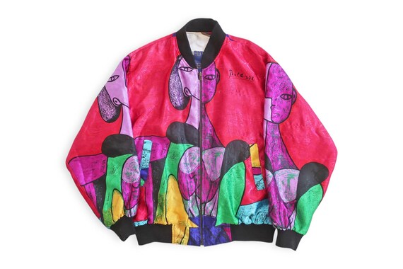 Vintage picasso bomber jacket - Gem