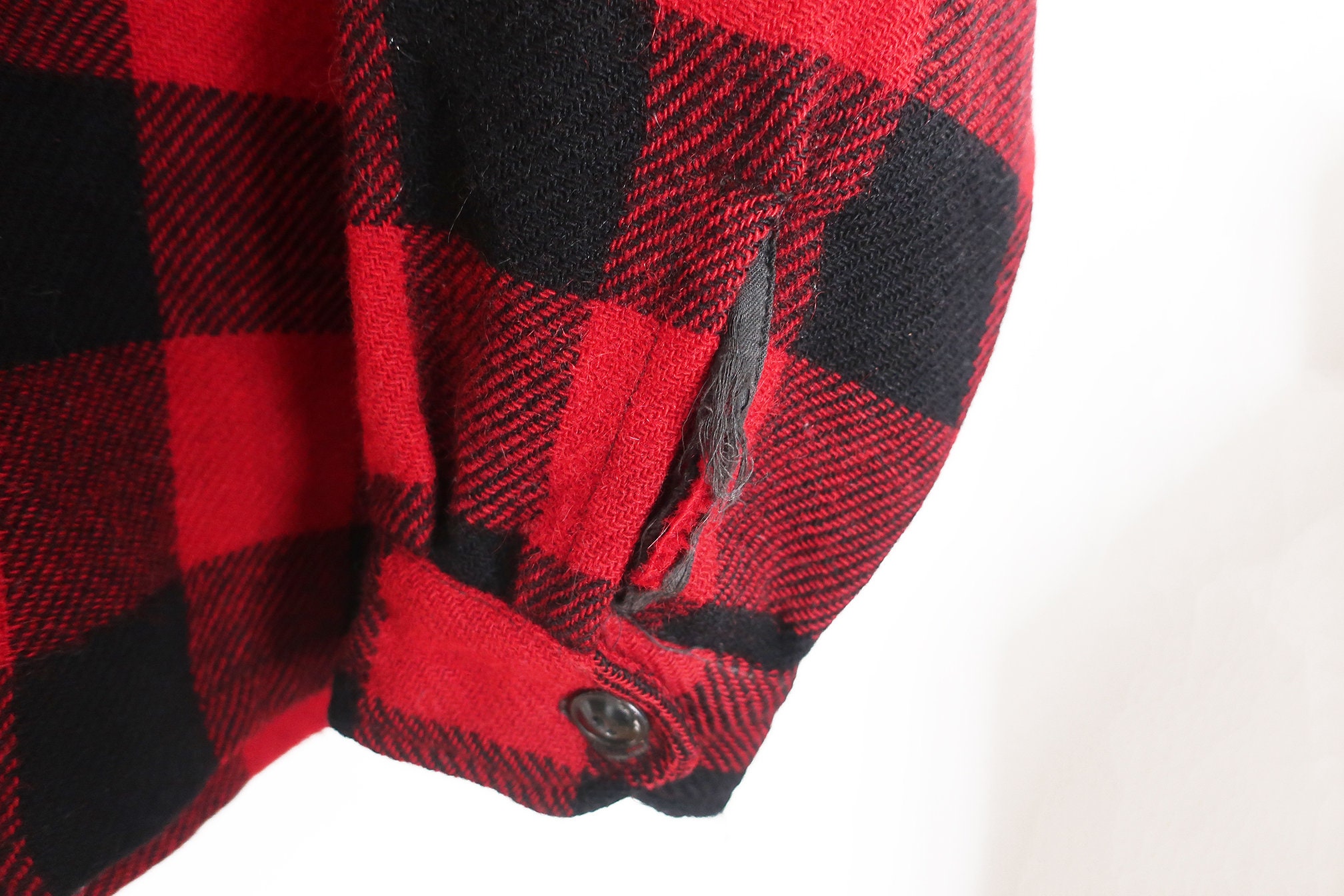 ウールジャケット　USA製 バッファローチェク柄　C&C ヴィンテージ バッファローチェック柄ジャケット / 50年代ウールジャケット / 1950