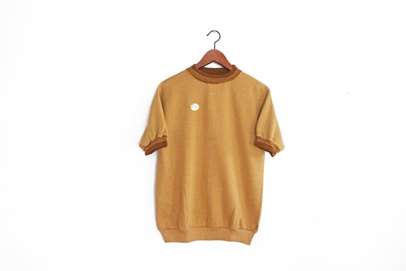 vintage sweatshirt / 70s sweatshirt / ringer sweat