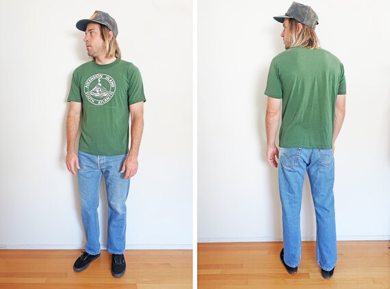 vintage Levis 501 / distressed Levis / 90s jeans … - image 2