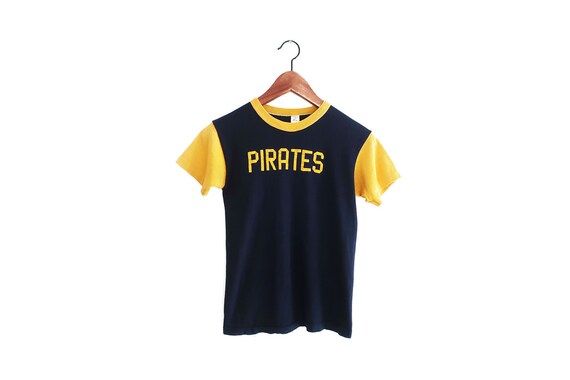 vintage t shirt / Pirates jersey / 50s t shirt / 1