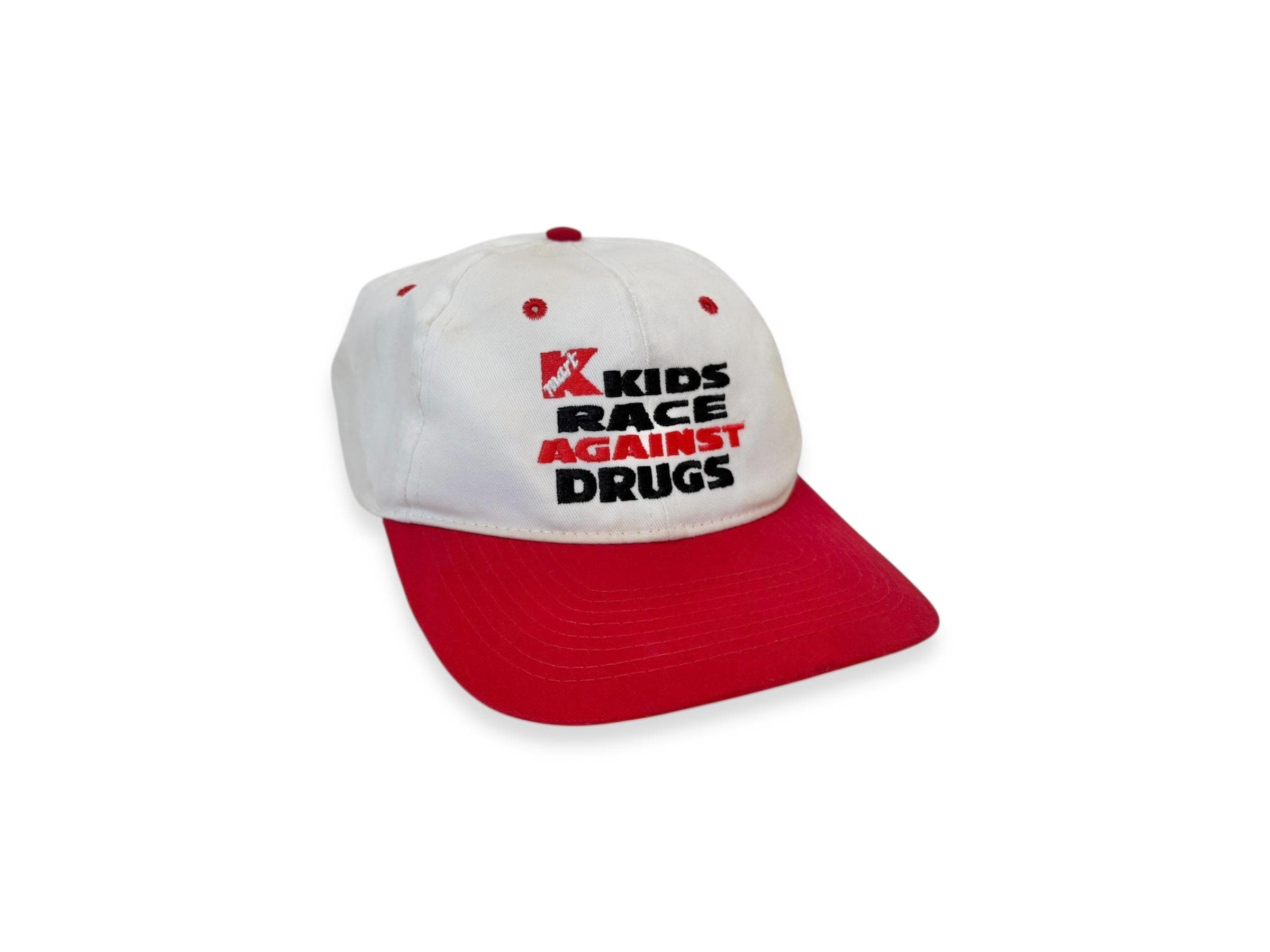Retro Racing Hat Vintage Racing Hat / 90s Snapback / 1990s Kmart Kids Race Against Drugs ...