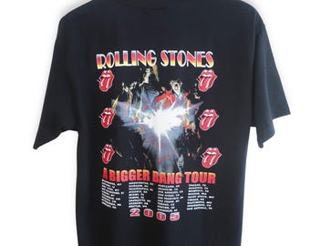 ローリングストーンズ BIGGER BANG 2005 TOURTシャツ Rolling Stones Shirt / Vintage Band Shirt / 2005 Rolling Stones