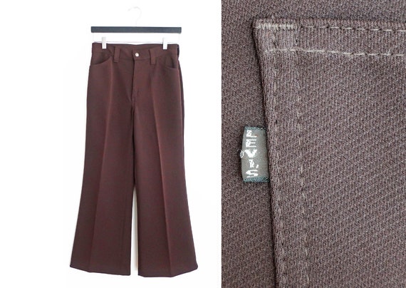 vintage Levis / wide leg pants / Levis Big E / 196