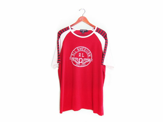 vintage t shirt / POLO Sport shirt / jersey shirt