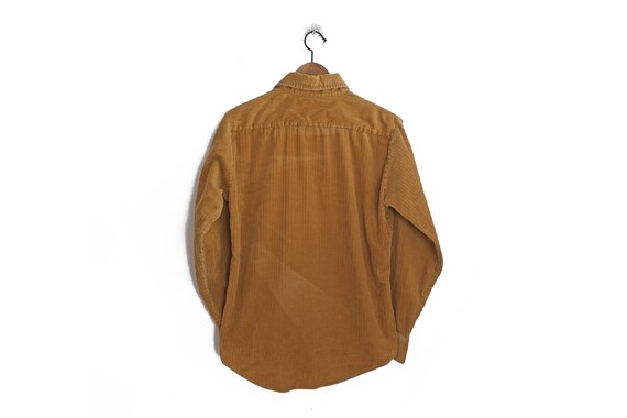 Buy Vintage Corduroy Shirt / 60s Shirt / 1960s Towncraft Camel 