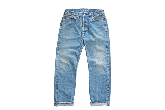 vintage Levis denim / Levis 501 / stonewash Levis