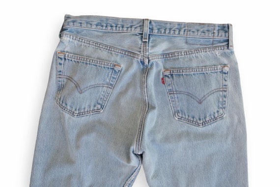 vintage Levis 501 / distressed Levis / 90s jeans … - image 7