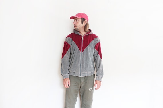 Velour track jacket 80s - Gem