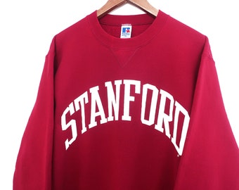 Stanford sweatshirt / Russell sweatshirt / 1980s Stanford University spell out Russell sweatshirt XL