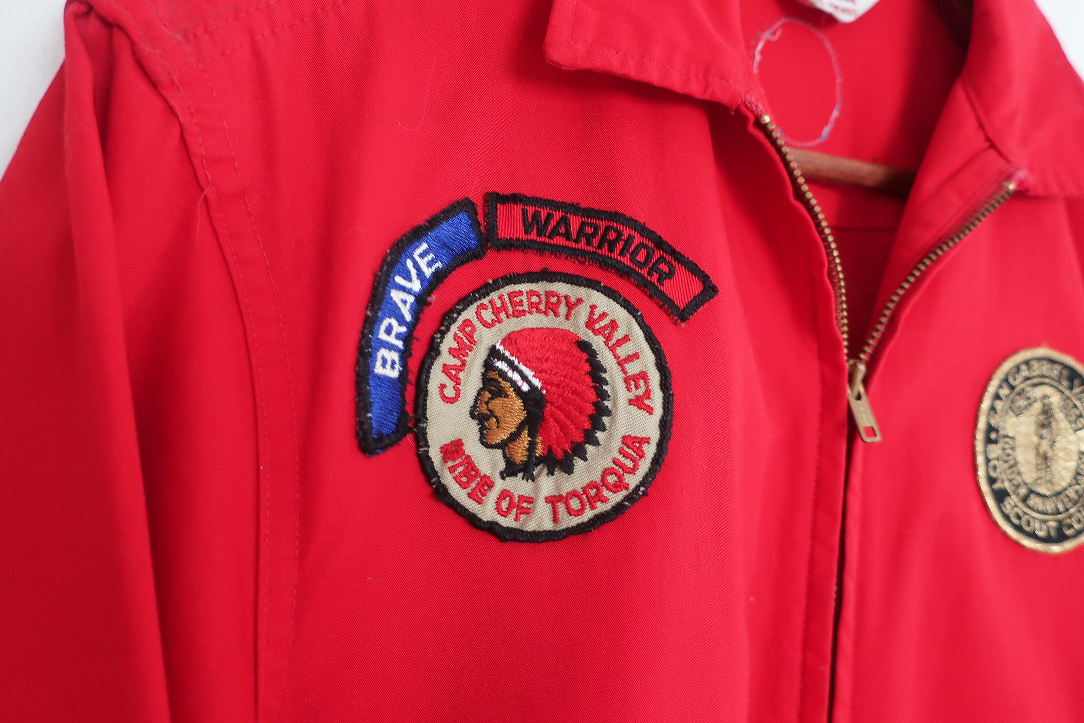 60s〜70s ボーイスカウト　ブルゾン　ヴィンテージ　ヴィンテージワッペン ヴィンテージ パッチ ジャケット / ボーイスカウト ジャケット / 1960