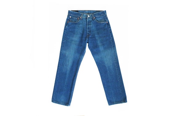 vintage Levis denim / Levis 501 / high waist jeans