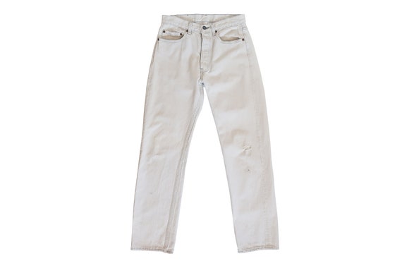 vintage Levis denim / Levis 501 / distressed Levis