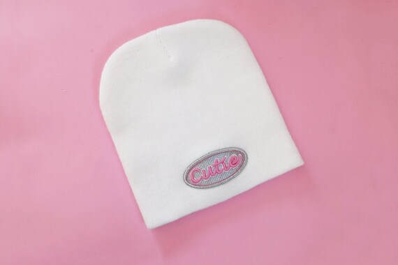 vintage beanie / 90s beanie / cutie beanie / 1990s