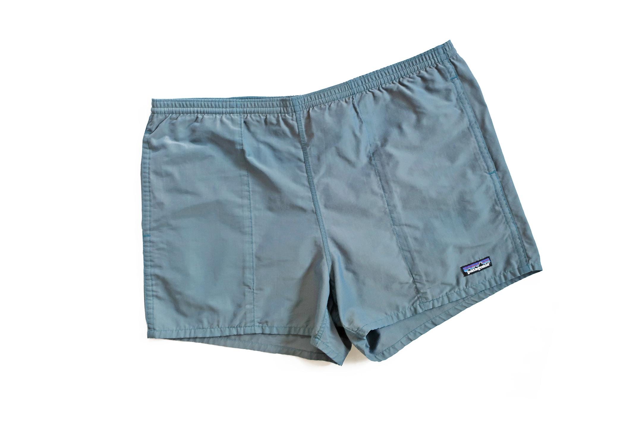 パンツ 90s Patagonia nylon shorts vintage old Vintage Shorts / Patagonia Shorts / 1990s Patagonia Baggies Blue