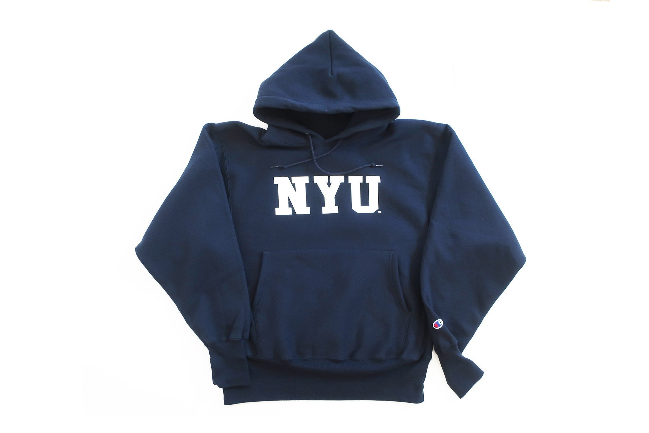 Champion Reverse Weave / NYU Hoodie / Y2K Champion Reverse - Etsy