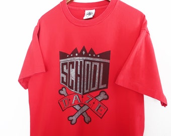 Camiseta de película vintage / Camiseta de Spike Lee / Camiseta de la película School Daze 40 Acres and a Mule de Spike Lee de los años 80, talla grande