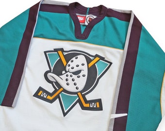 Mighty Ducks jersey / 90s Mighty Ducks / 1990s Mighty Ducks Nike Team jersey Kids Large